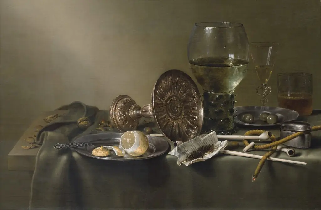 Still Life with Glasses and Tobacco