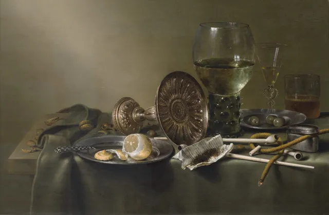 Still Life with Glasses and Tobacco