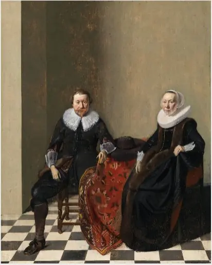 Portrait of a Married Couple, by Willem Cornelisz Duyster