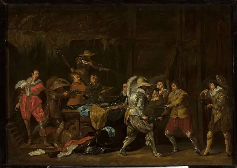 Soldiers’ fight, by Willem Cornelisz Duyster