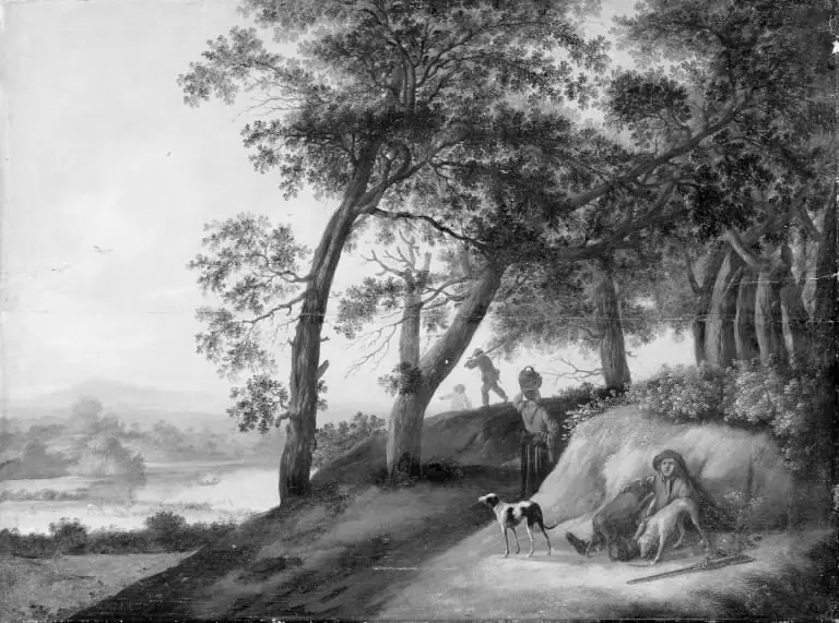 Hunter with his Hounds, by Willem de Heusch