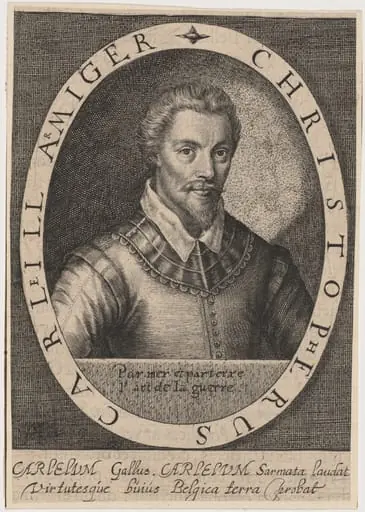 Christopher Carleill, by Willem de Passe