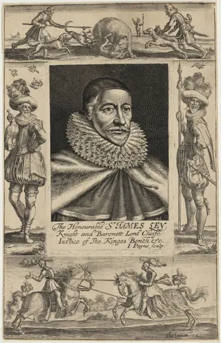 James Ley, First Earl of Marlborough, by Willem de Passe, 1627