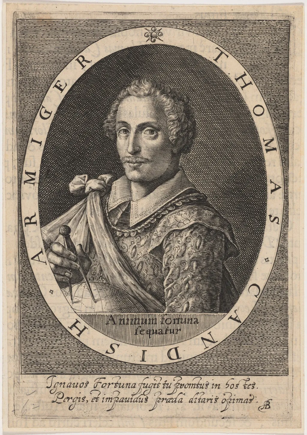John Bale, Bishop of Ossory, by Willem de Passe, ink, 1620