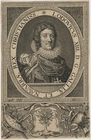 Louis XIII, King of France, by Willem de Passe