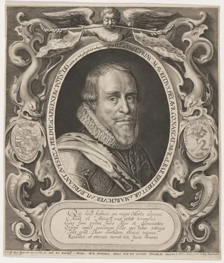 Maurice of Nassau, Prince of Orange, by Willem de Passe