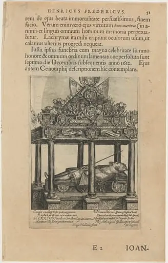 Prince Henry's Hearse, by Willem de Passe