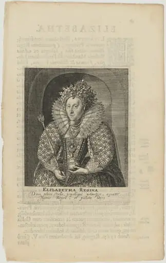 Queen Elizabeth, by Willem de Passe