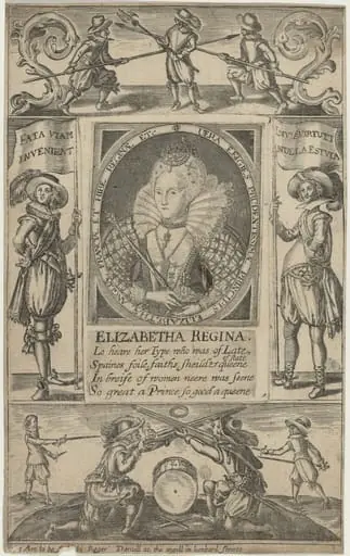 Queen Elizabeth, by Willem de Passe