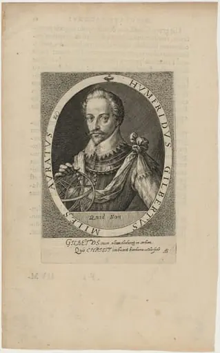 Sir Humphrey Gilbert, by Willem de Passe