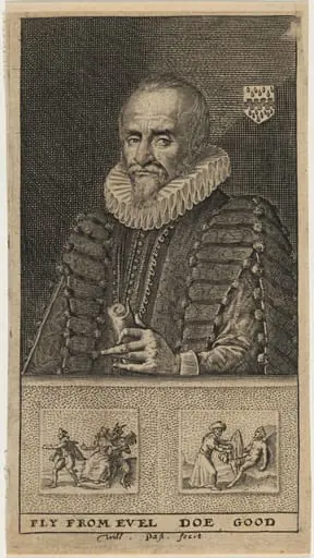 Sir John Hayward, Historian, by Willem de Passe