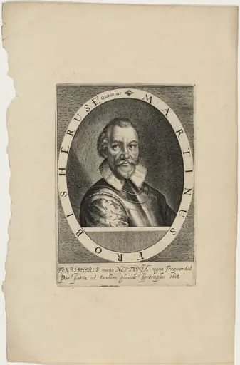 Sir Martin Frobisher, by Willem de Passe