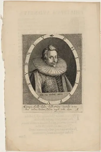 Sir Philip Sidney, Soldier and Poet, by Willem de Passe