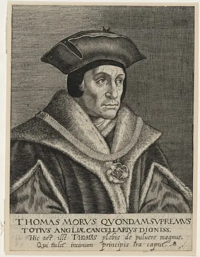 Sir Thomas More, by Willem de Passe