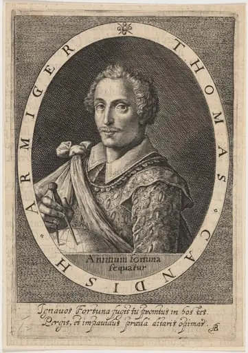 Thomas Cavendish, by Willem de Passe