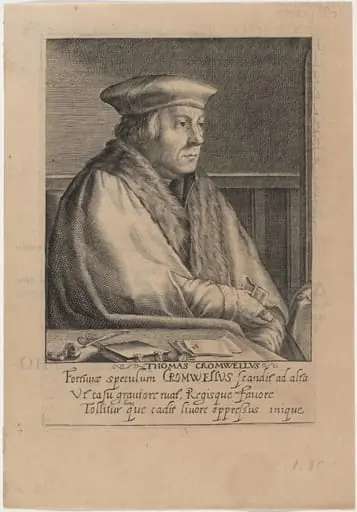 Thomas Cromwell, Earl of Essex, by Willem de Passe