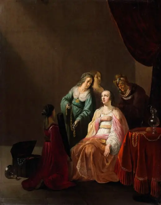 The Robing of Esther, by Willem de Poorter