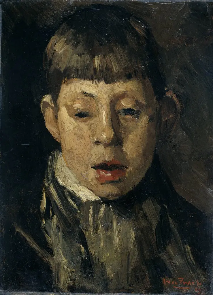 Jongenskop, by Willem de Zwart