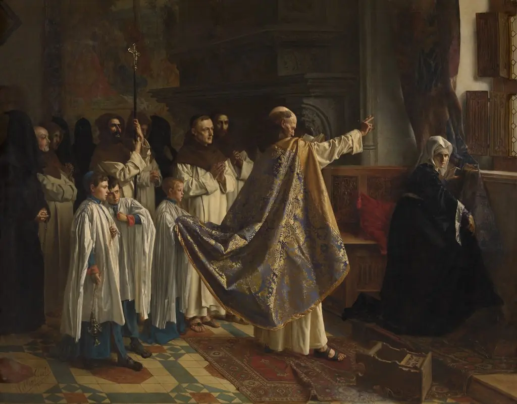 Exorcism of Joanna of Castile, by Willem Geets