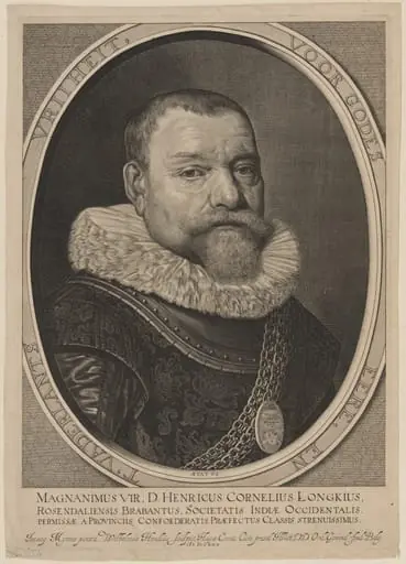 Henry Cornelius Longkius, by Willem Hondius