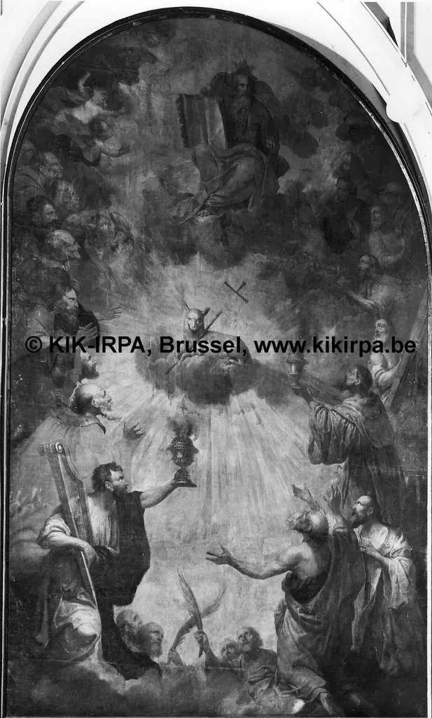 The Lamb of God worshipped by the elders of the Apocalypse, by Willem Ignatius Kerricx