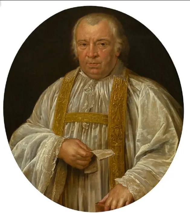 Portrait of the Priest Jean-Jacques De Brandt, by Willem Jacob Herreyns