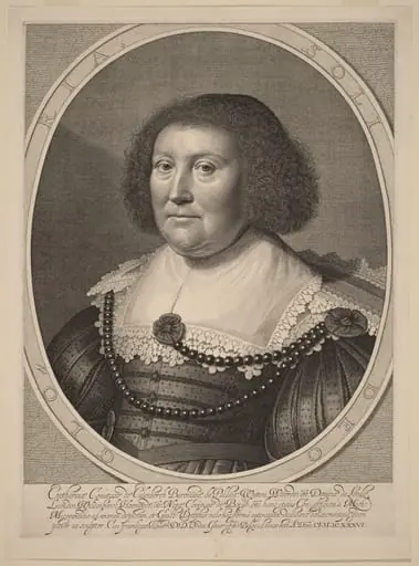 Catherine, Countess of Pallandt, by Willem Jacobsz Delff