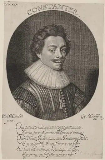 Constantin Huygens, by Willem Jacobsz Delff