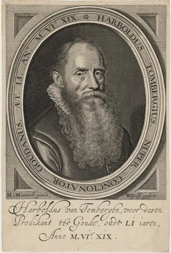Harboldus van Tombergen, by Willem Jacobsz Delff