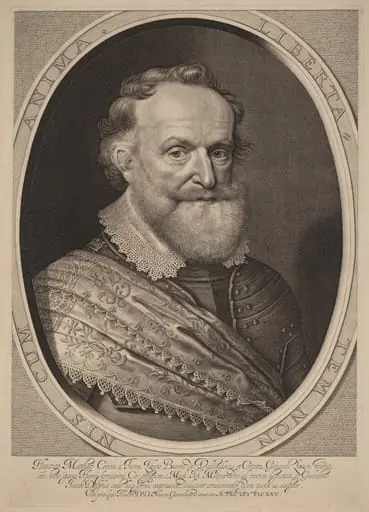 Hendrik Matthias, Count of Thurn and Taxis, by Willem Jacobsz Delff