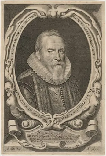 Johan van Oldenbarneveldt, by Willem Jacobsz Delff