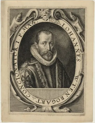 Johannes Utenbogaert, by Willem Jacobsz Delff