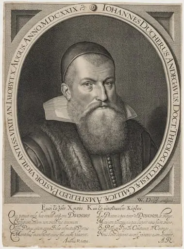 John Doucher, French Divine, by Willem Jacobsz Delff