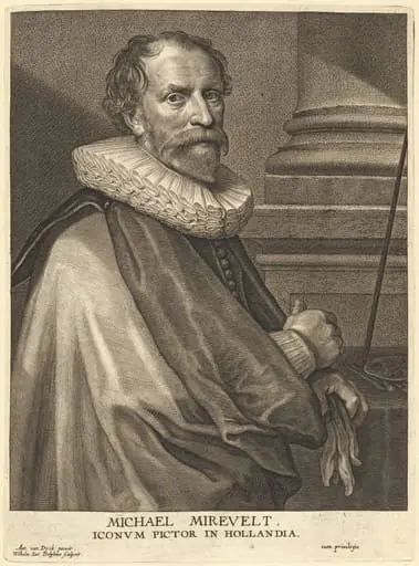 Michel Miereveld, by Willem Jacobsz Delff