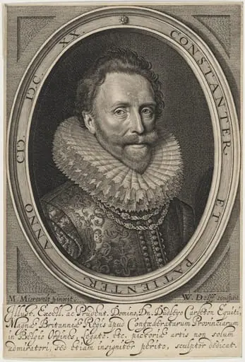 Sir Dudley Carleton, Viscount Dorchester, by Willem Jacobsz Delff
