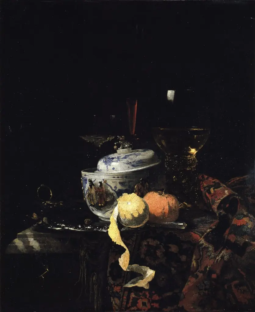 Still-Life with Chinese Porcelain Bowl