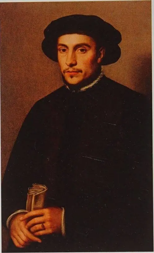 Portrait of a man, by Willem Key