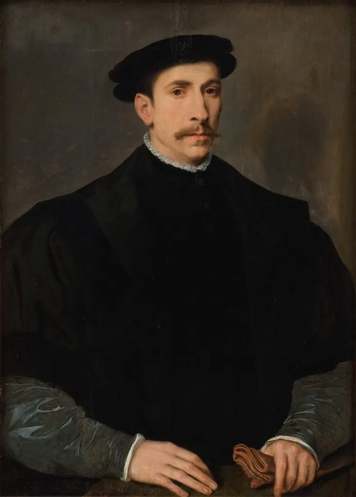 Portrait of a Man, by Willem Key
