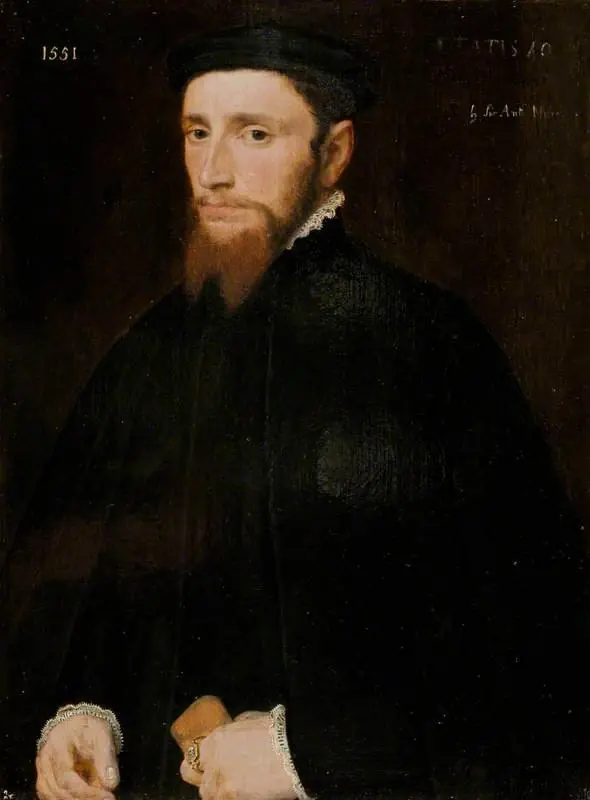 Portrait of a Man, called Mark Ker (died 1584), by Willem Key