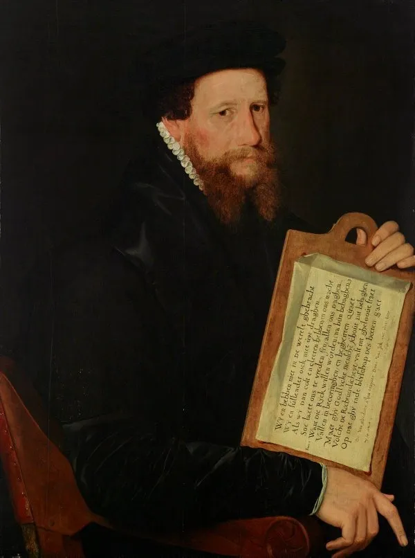 Portrait of a Protestant minister of religion, by Willem Key, oil, 1563