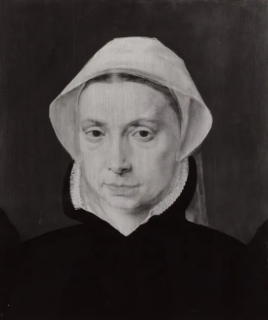 Portrait of an unknown woman, by Willem Key, oil, 1562