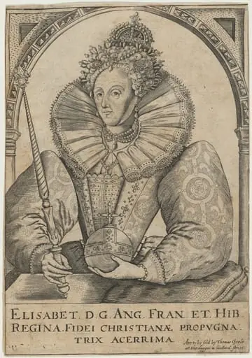 Queen Elizabeth, by Willem Kip