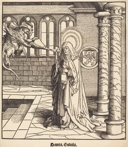 Saint Gudila, by Willem Liefrinck