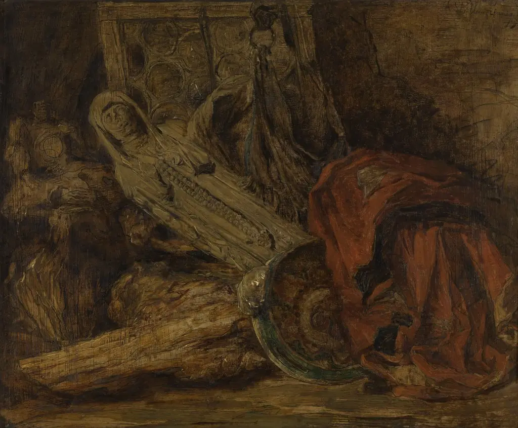 Still Life with Sculpture, by Willem Linnig Junior