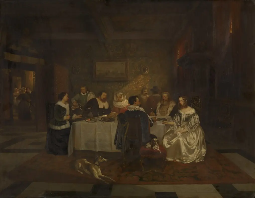 Banquet, by Willem Linnig the Elder