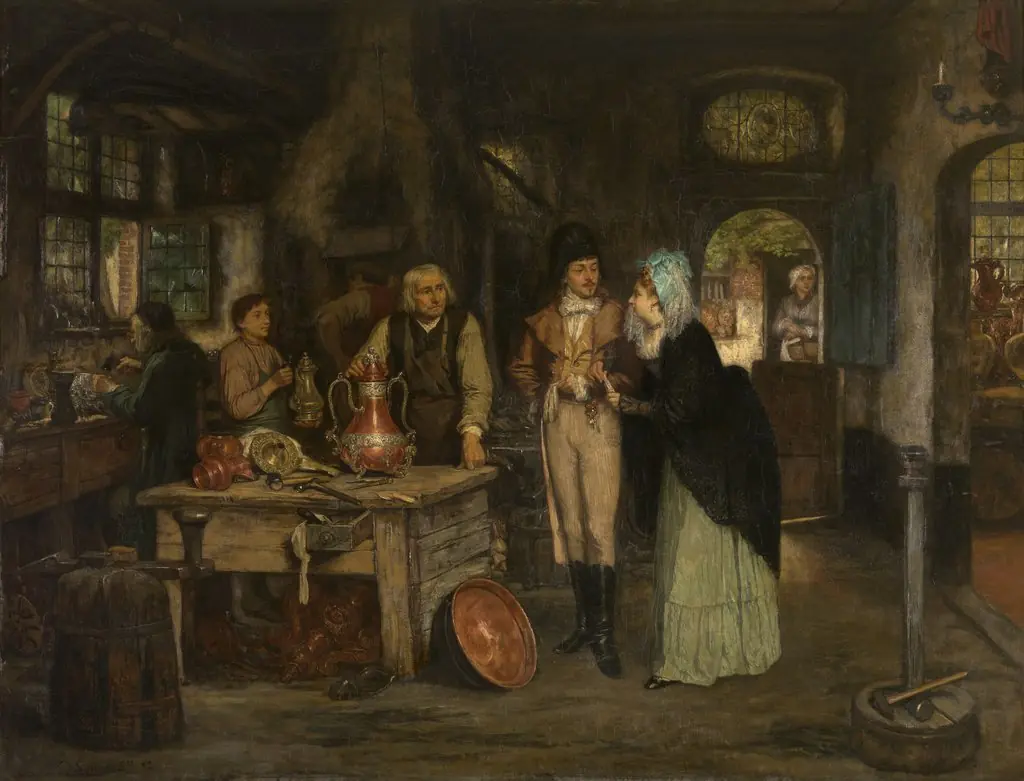 The Workshop of Geert de Winter, by Willem Linnig the Elder