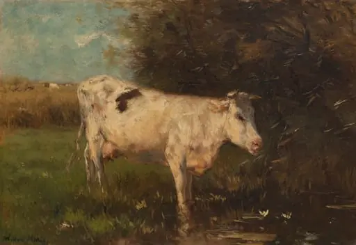 White Cow, by Willem Maris