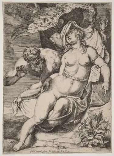 Jupiter and Antiope, by Willem Panneels