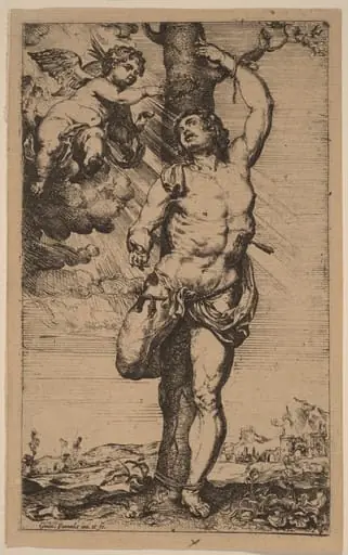 Saint Sebastian, by Willem Panneels