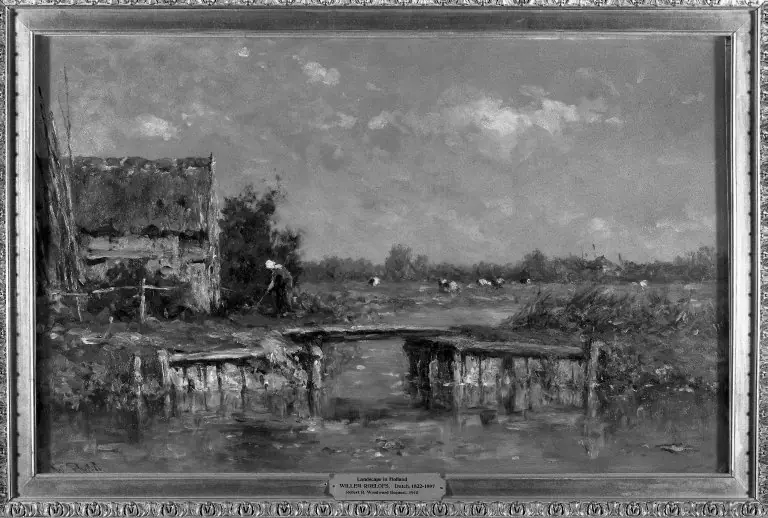 A Farm in Holland, by Willem Roelofs